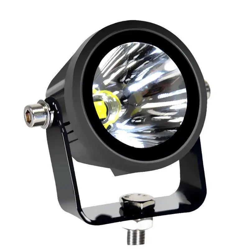 

Car led spotlight 12v24 volt truck super bright medium net fog light small steel cannon high beam cannon headlight