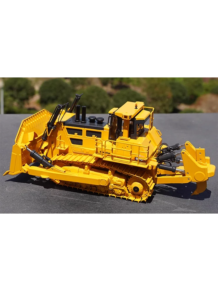 Diecast 1:43 Scale Shantui SD90-C5 Bulldozer Shantui Large Bulldozer Mechanical Engineering Vehicle Alloy Model Gift Toys