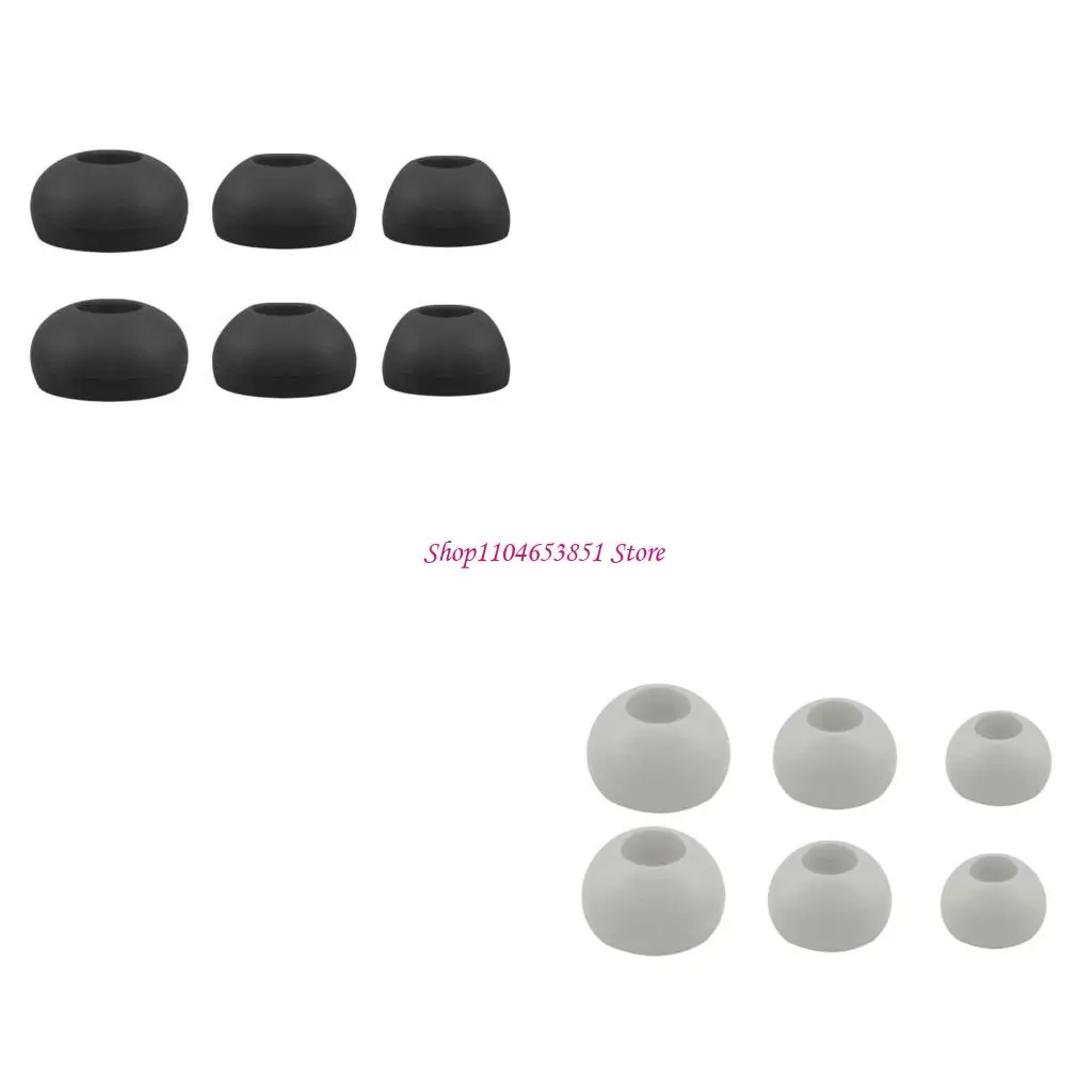 

3Pairs Earbuds Covers Eartips for In ear Earphones Ensuring Long Time Comfort