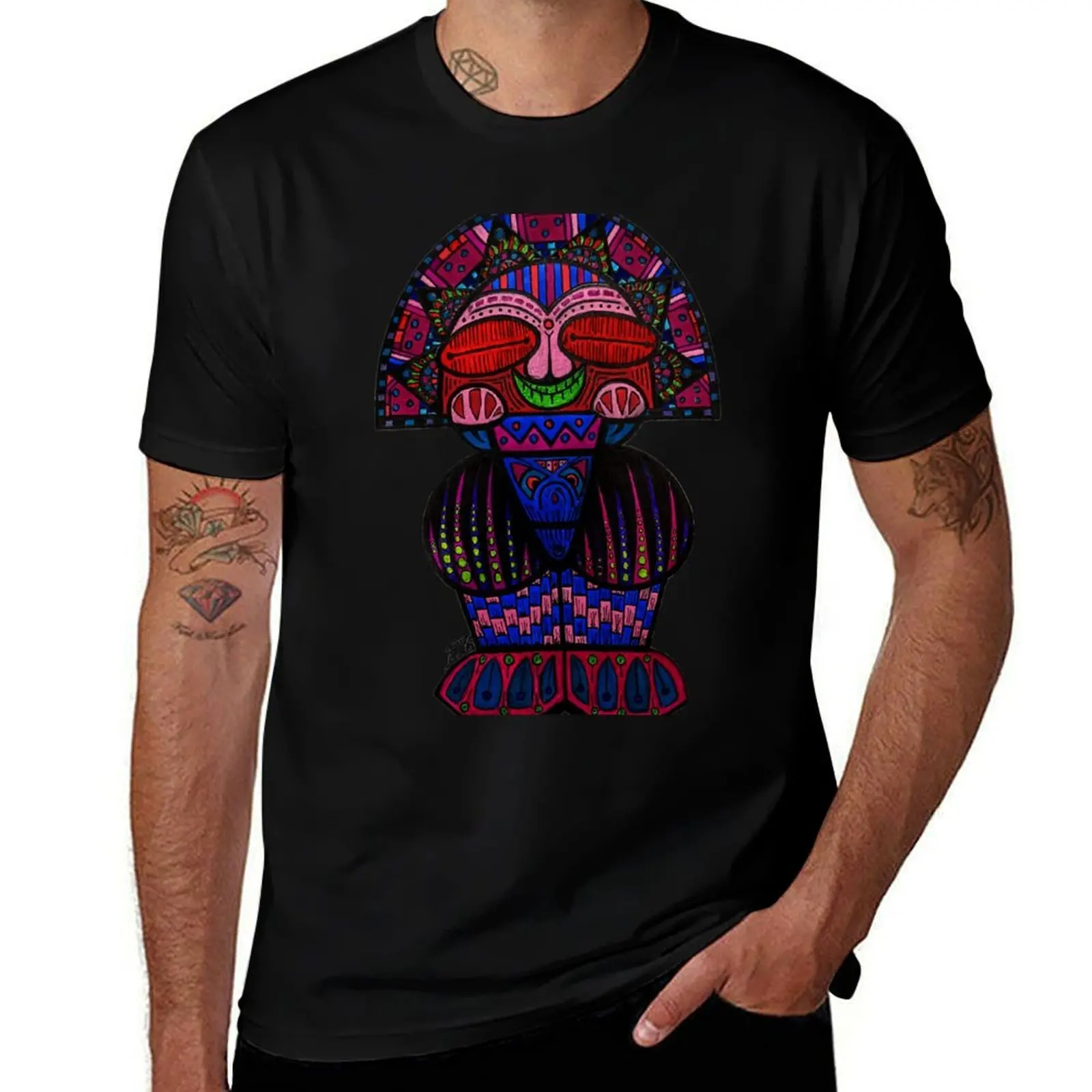 Moon Goddess T-Shirt Fitness Training Breathable Tee T-Shirt