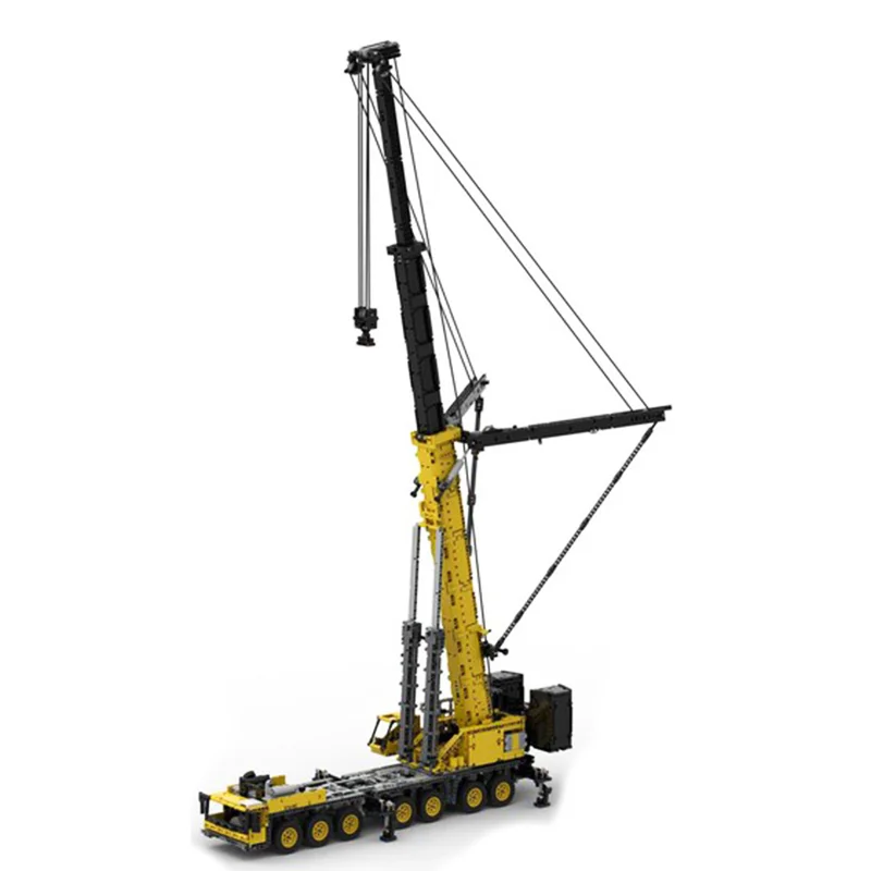 4985pcsMOC Grove GMK7550 [Control+] 1:22 Schaalmodel van Themobile Crane. Bouwstenen DIY Jongen Speelgoed Cadeau CollectieSerie Cadeau