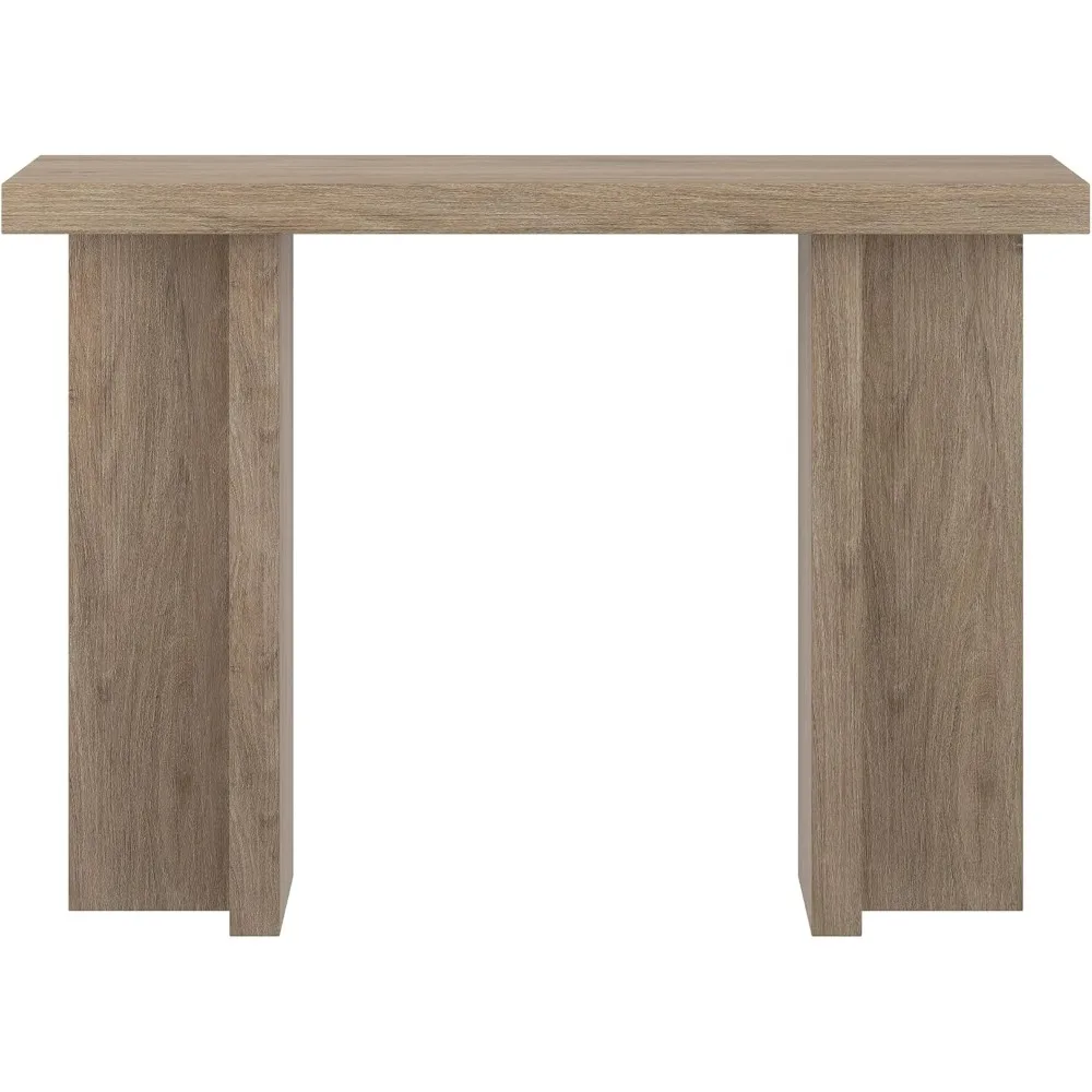 Table console Henn & Hart grise de 42 po de large