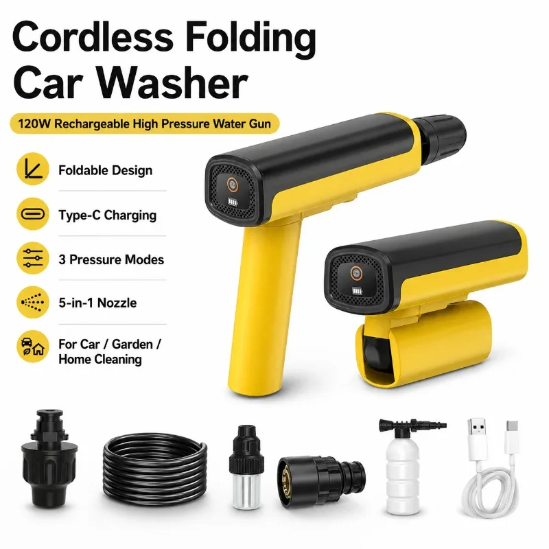 portable-cordless-folding-car-washer-120w-3-pressure-modes-rechargeable-high-pressure-water-gun-type-c-battery-spray-cleaner