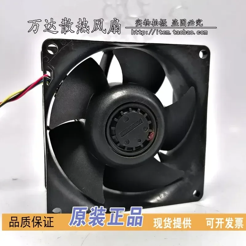 for Nidec 8038 V80E12BS2A5-07A01 12V 1.95A 8cm High Speed Cooling Fan Original New