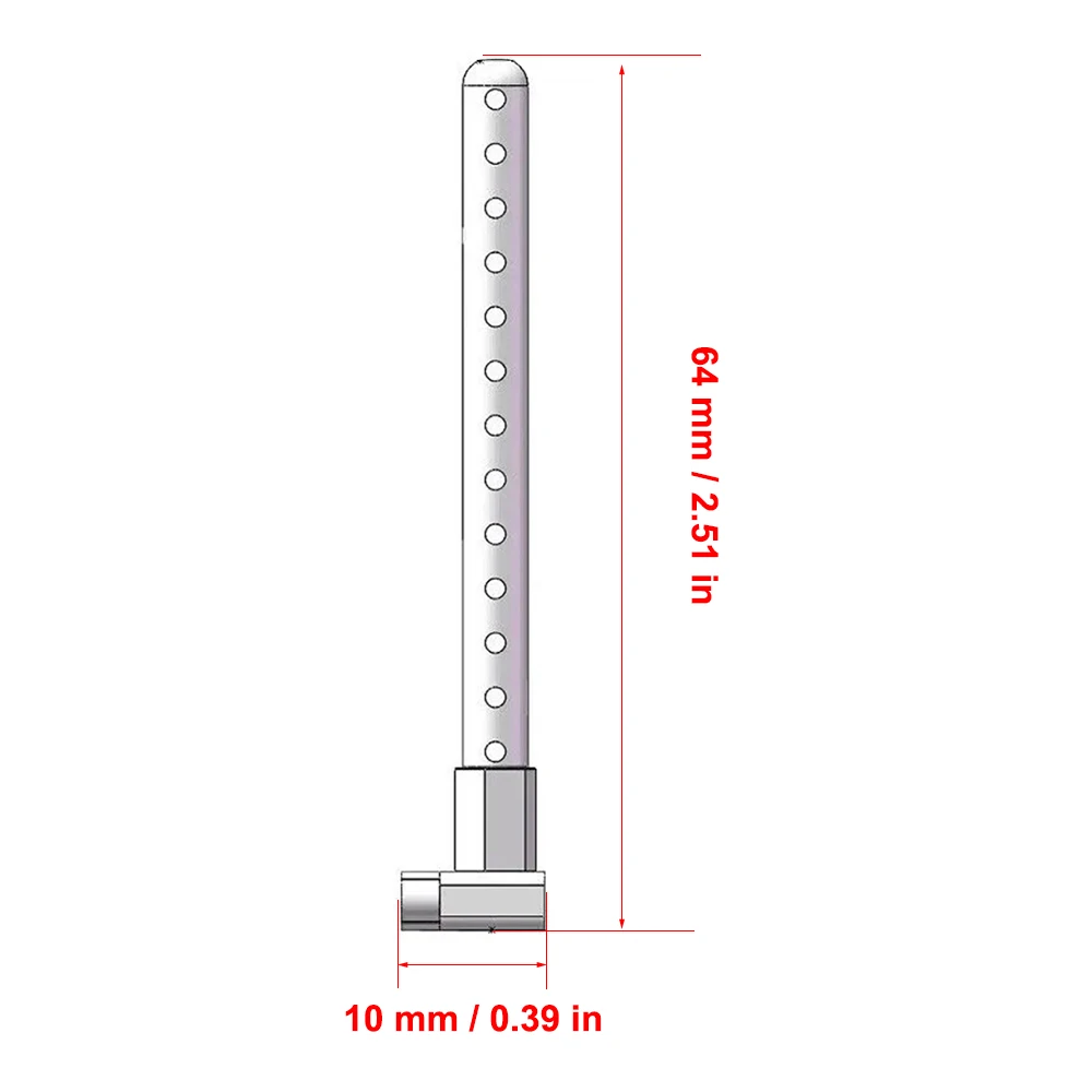 Aluminum Body Post Mount for Tamiya TT-02FT TT02D TT-02R TT-02T TT02 54604 RC On Road Car Upgrades Parts