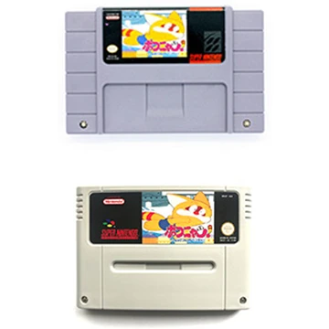 Poko-Nyan! Henpokorin Adventure game cartridge For snes ntsc pal video game