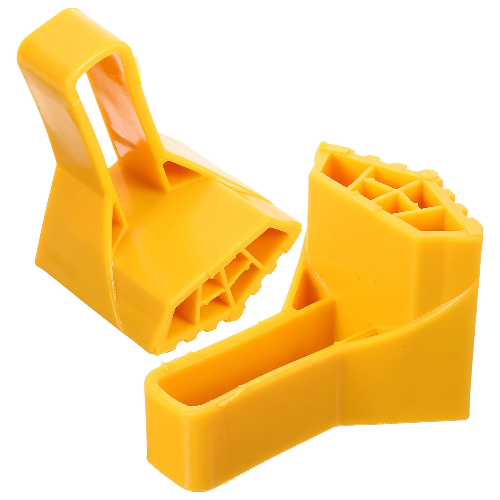 

2Pcs Non-Slip Ladder Feet Covers Plastic Foot Pads Stable Anti-Skid Replacement Ladder Accessories Floor Protection