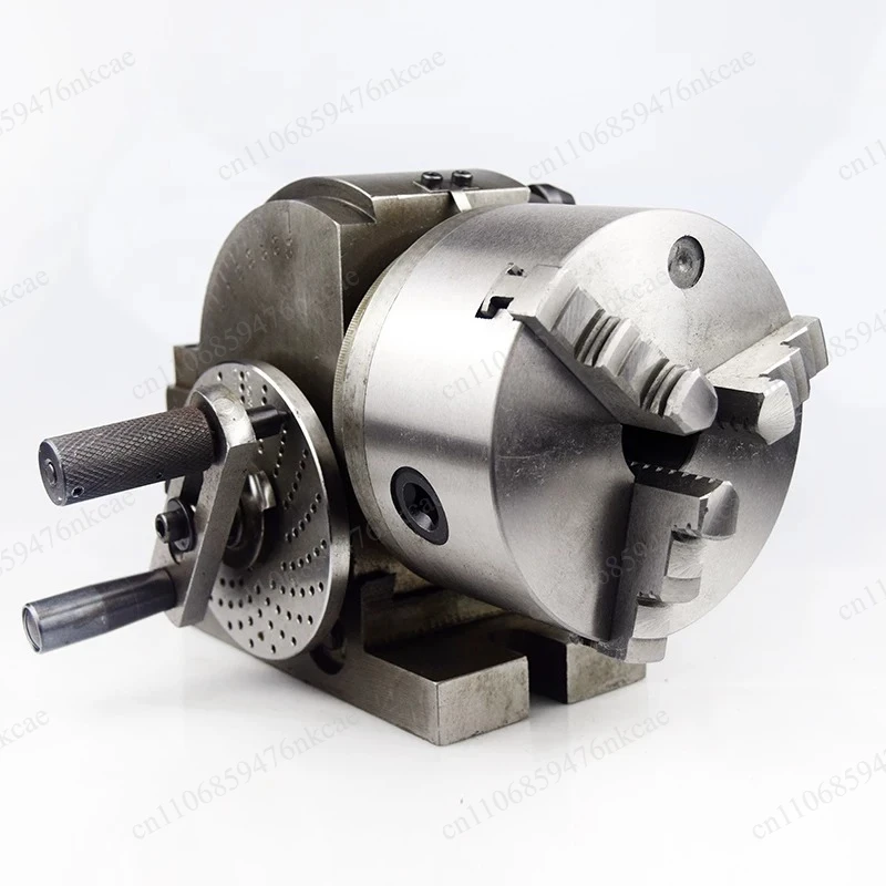 High precision indexing head chuck, vertical and horizontal center height 100 milling machine accessories fixture