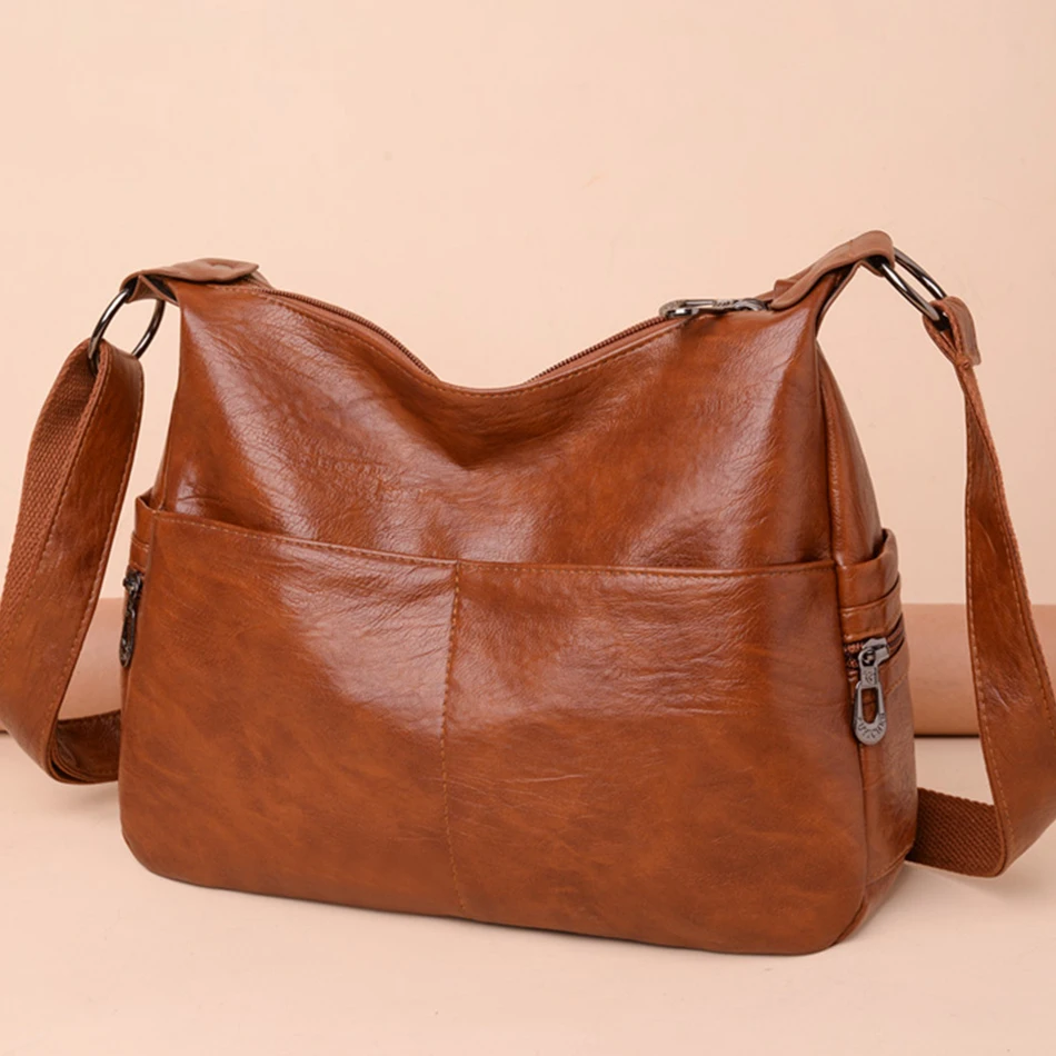 

Women 2024 Large Soft Capacity Bag Handbag Leather Crossbody _DG-144187798_