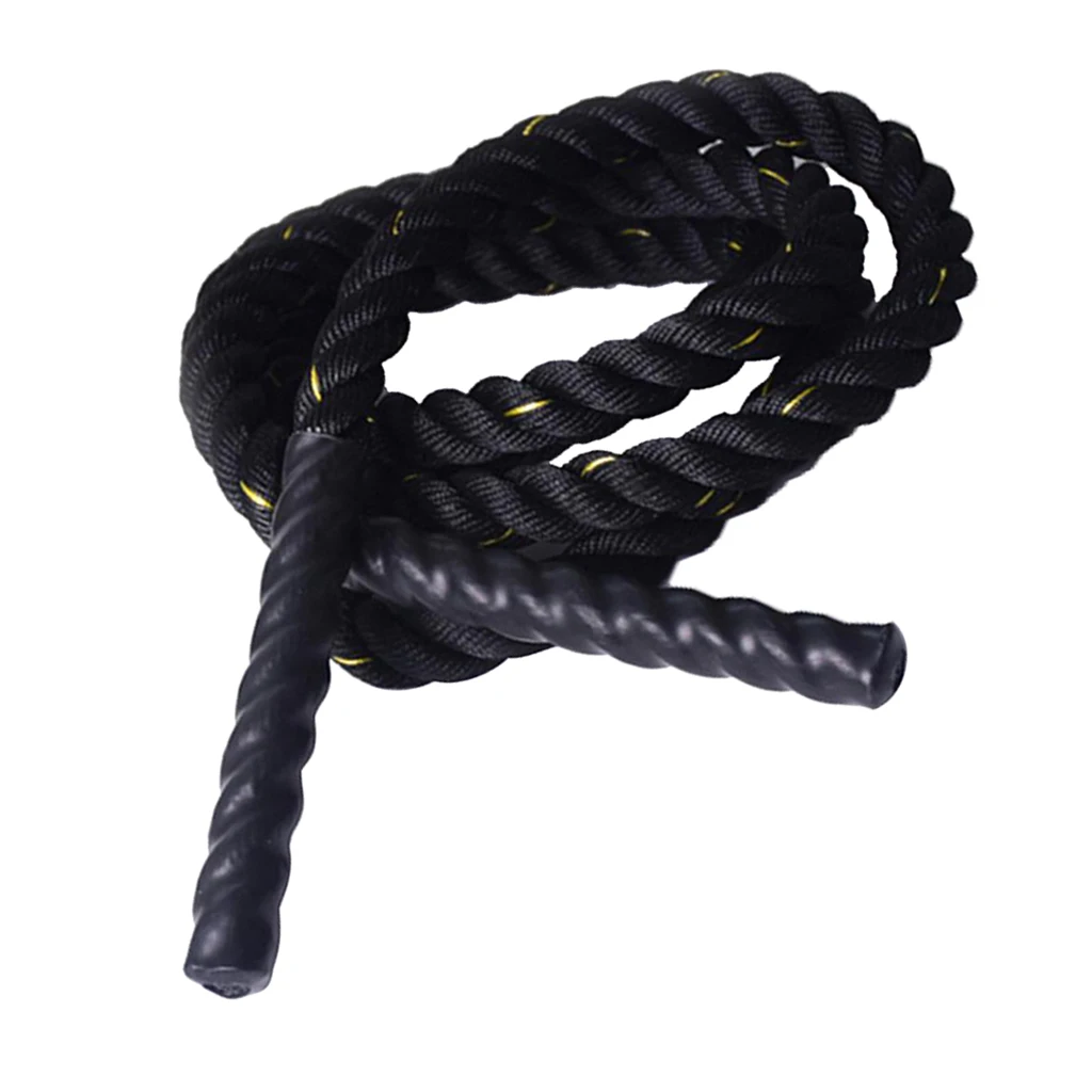 9ft Heavy Jump Rope Strength Building Rope Fitness Equipment for Indoor Outdoor Body Exercise