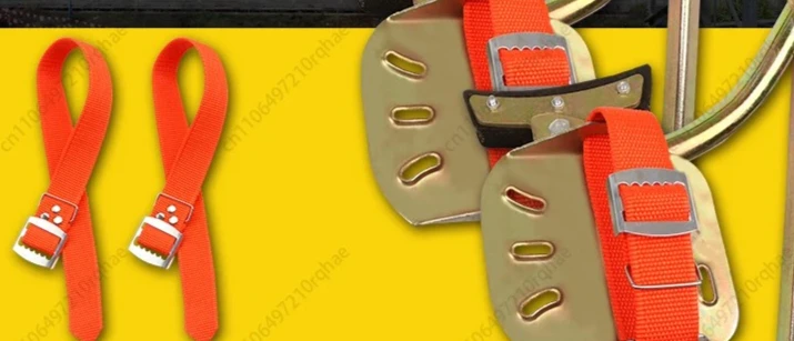 Cement pole high-altitude operation anti slip foot buckle professional climbing foot clamp