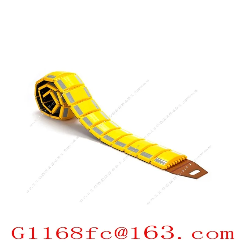 RS230P Compression Resistant Rubber Decelerator Portable Road Safety Roll-up Decelerator Anti-skid