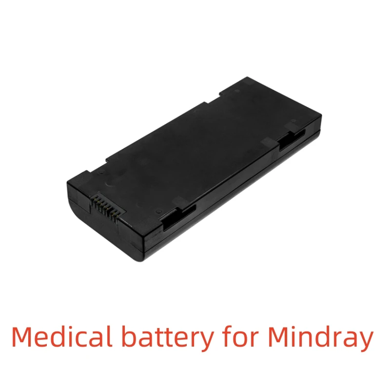 Bateria médica do Li-íon para Mindray, BeneView T8,Accutorr 3, passaporte 12,DPM 6, monitor paciente BeneView N12, 6800mAh, 11.1V