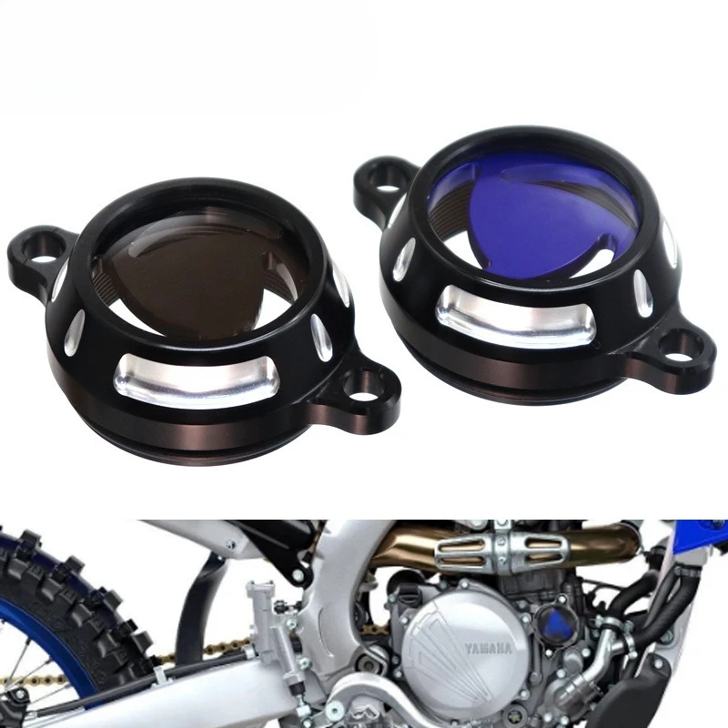 

Для Yamaha YZ250F WR250F модифицированная крышка масляного фильтра фильтрующий элемент масляный фильтрующий элемент крышка