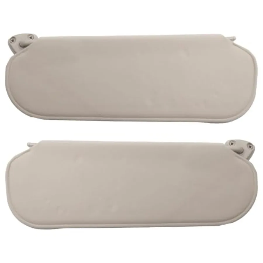 

Gray Driver and Passenger Side Sun Visor Compatible with Chevrolet Express GMC Savana 1500 2500 3500 4500 1999-2019 Replaces# 8