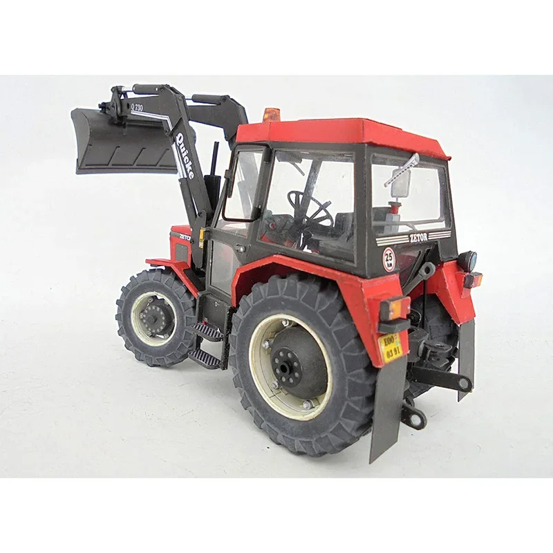 1: 32 Or 1:22 Czech Zetor7745 Tractor Paper Model Agricultural Machinery Manual DIY