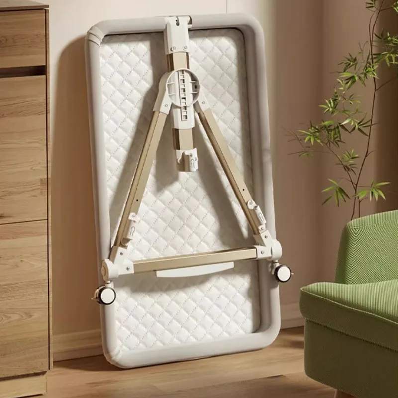 سرير حضانة ذكي قابل للتحويل 8 في 1 للأطفال مع طاولة تغيير قابلة للإزالة ووضع هزاز وتصميم سفر قابل للطي #4