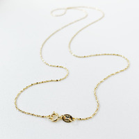 Thin 1mm 40cm 45cm 50cm Real 925 Sterling Silver Gold Color Star Chain Necklace For Women Girls Jewelry Gift Bijoux Femme Slim