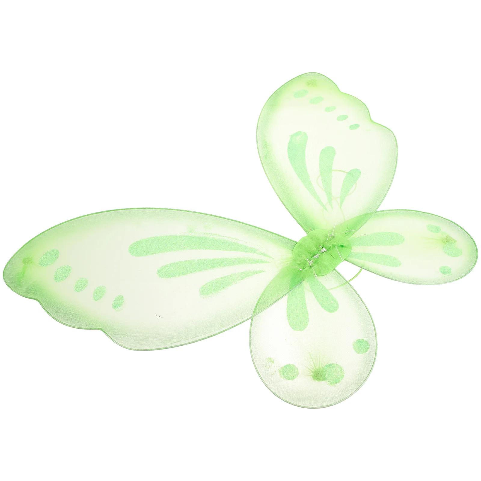 Little Girl Butterfly Wing Nylon Material Bright Color Lovely Butterfly Wing for Party Cosplay Dress Up Costume Accessory