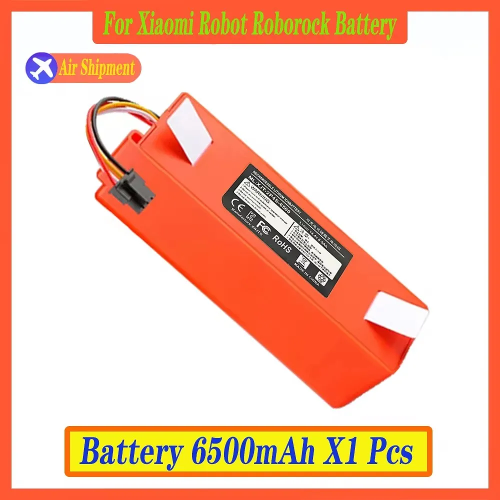 

Original14.4V 6500mAh S6 S7 MaxV Q5 Q7 MAX Robot Vacuum Cleaner Accessories Parts MAXReplacement Battery ForRoborock