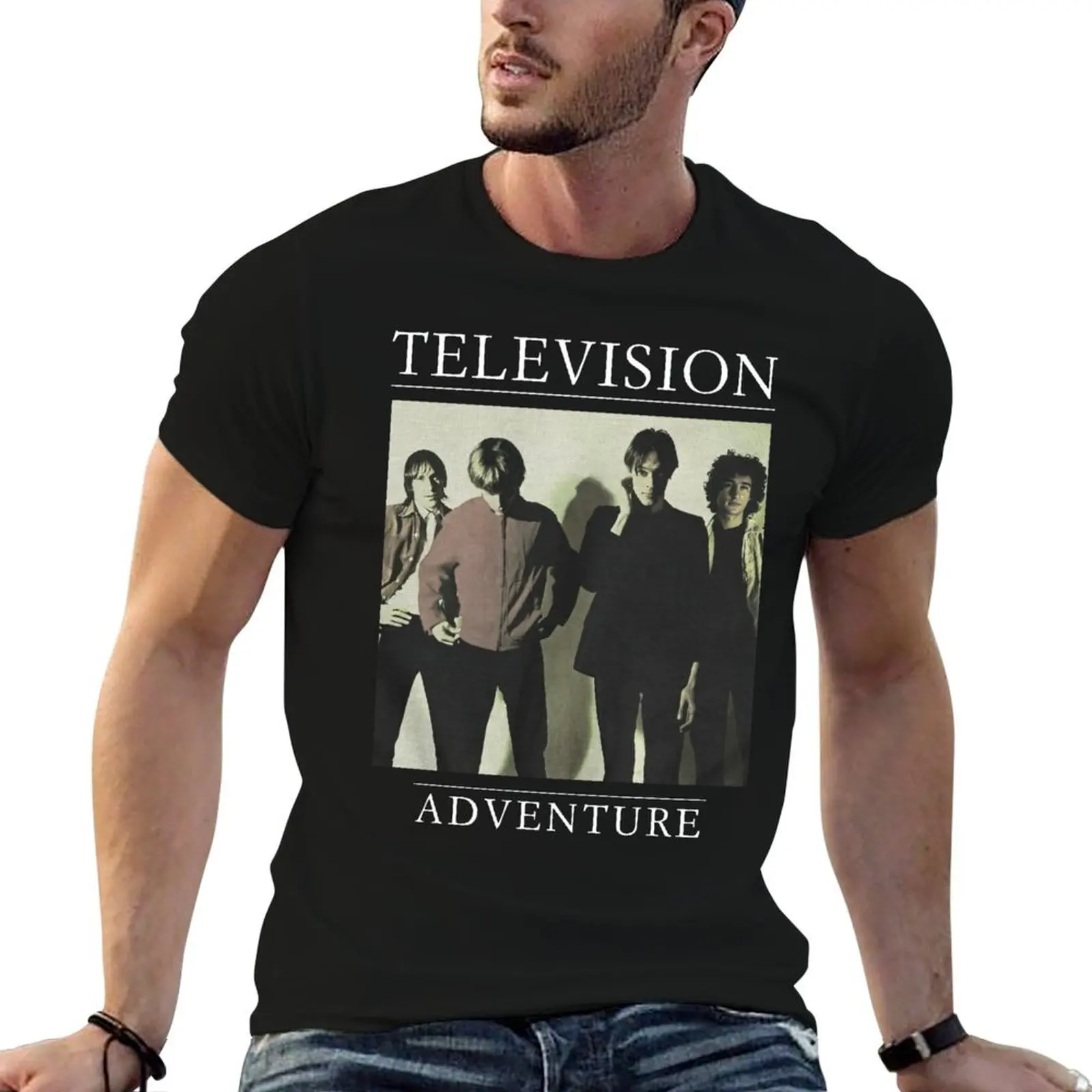 Television Adventure T-Shirt shirts graphic tees heavyweights oversized graphic tee aesthetic clothes men tshirt