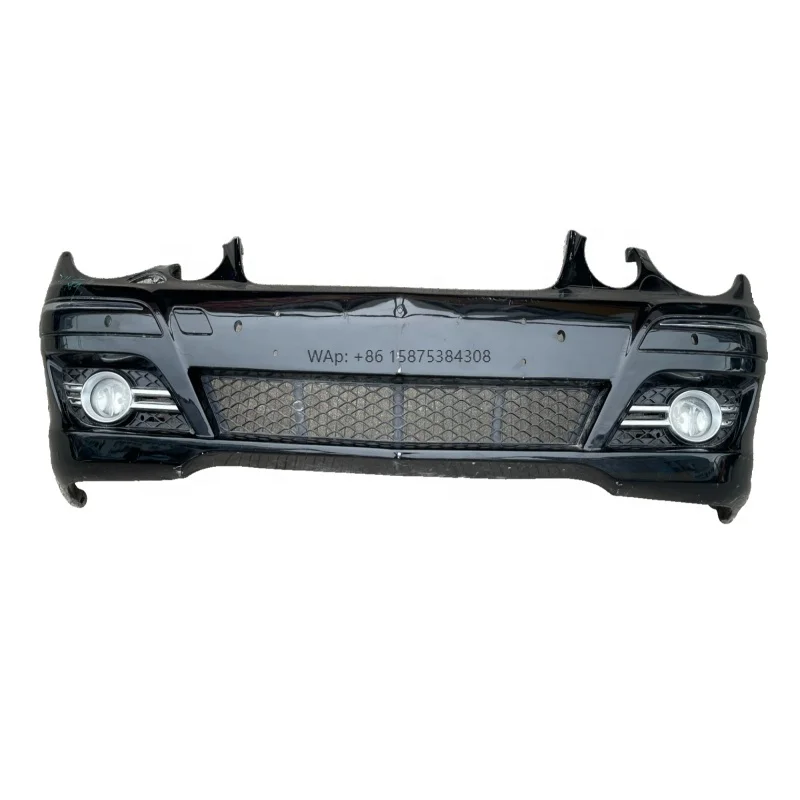 

Classic E Style W211 Front Bumper Surrounded Guard bar Cleaning Seat Chrome-plated Trim Electroplate Tuyere for