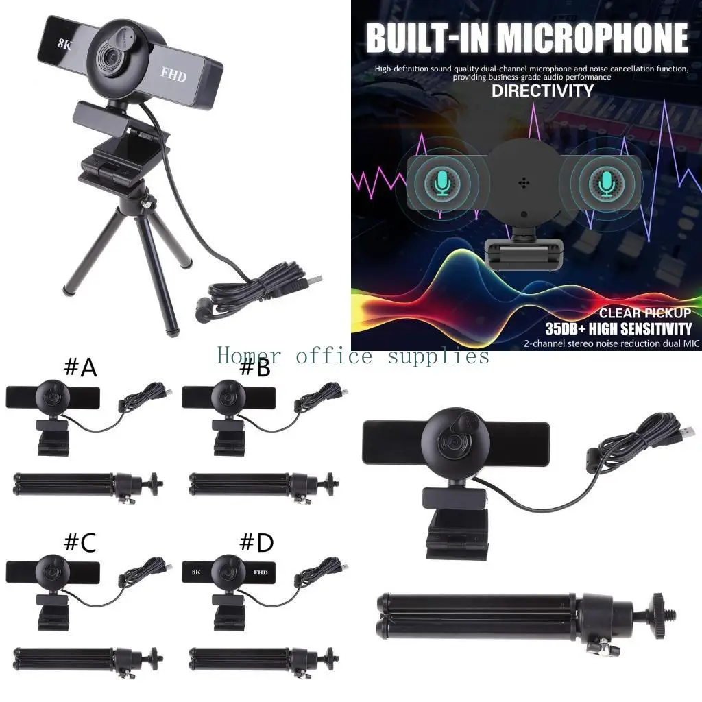 

K43B 1080p Webcam AutoFocus встроенный микрофон.