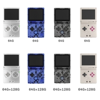 Handheld Game Console For ANBERNIC RG35XXSP Classic Folding Flip Cover Retro Nostalgia Game Console With Storage Bag