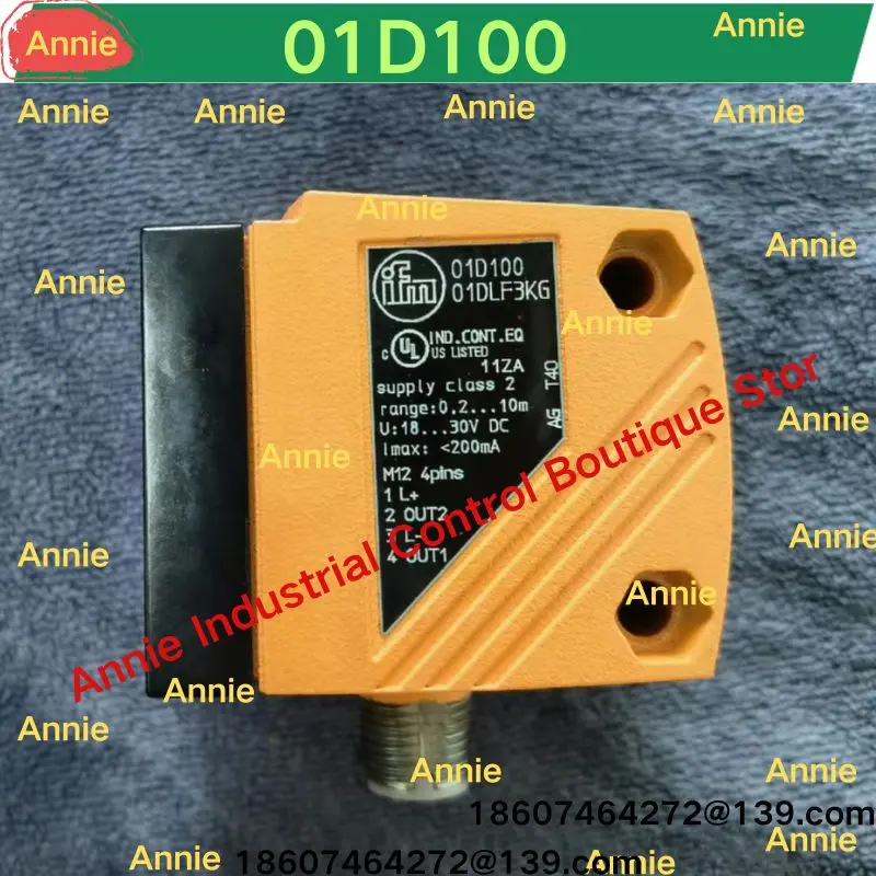 Second-hand test OK  Laser ranging sensor IFM sensor 01D100