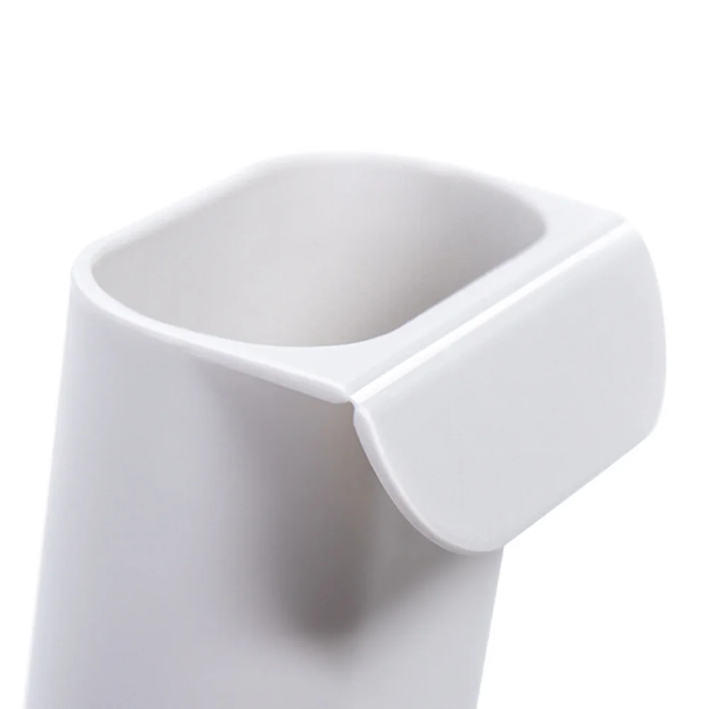

2 Pcs Pencil Holder Storage Box Desktop Self-adhesive Multifunction White Office