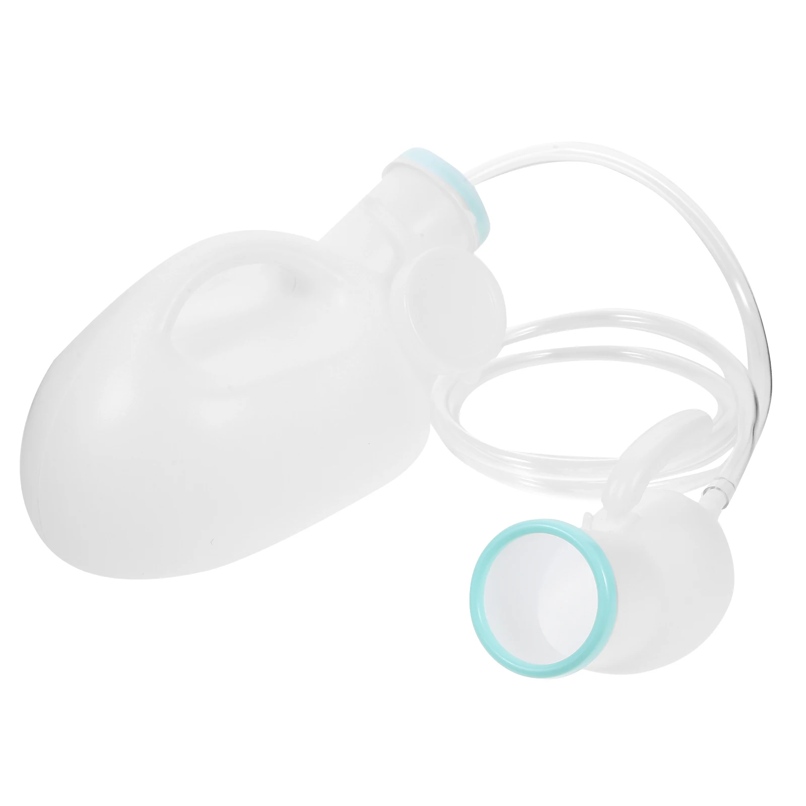 

1 set Portable Urinal with Tube for Men Spill-Proof Lightweight Plastic Travel Urine Bottle Elderly Men's Chamber Pot Durable