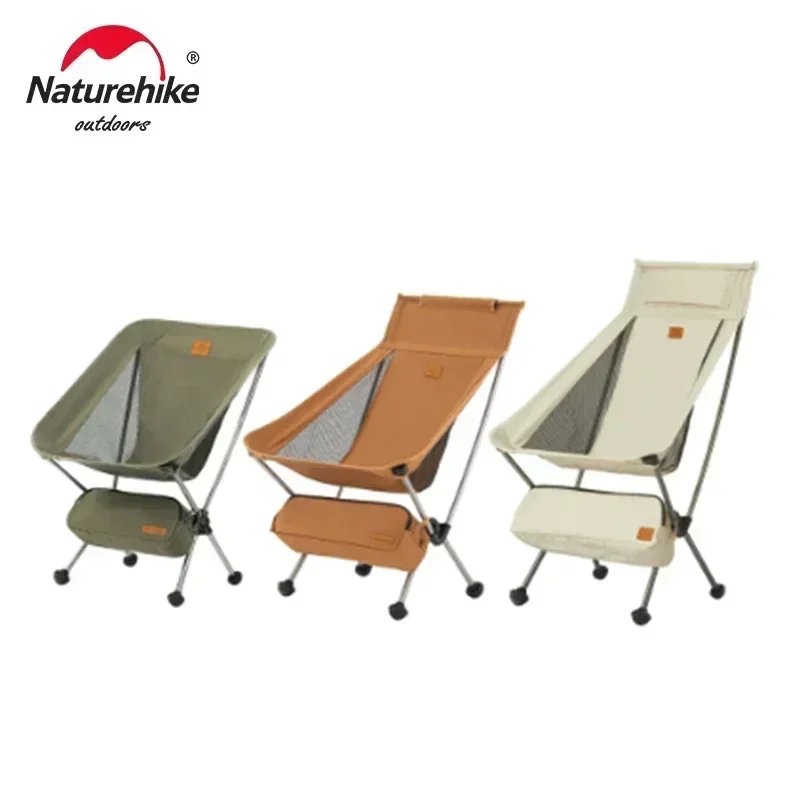 

Naturehike 2024 Camping Chair Ultralight Fishing Portable Folding Outdoor Picnic Chairs Travel Backpacking Relax