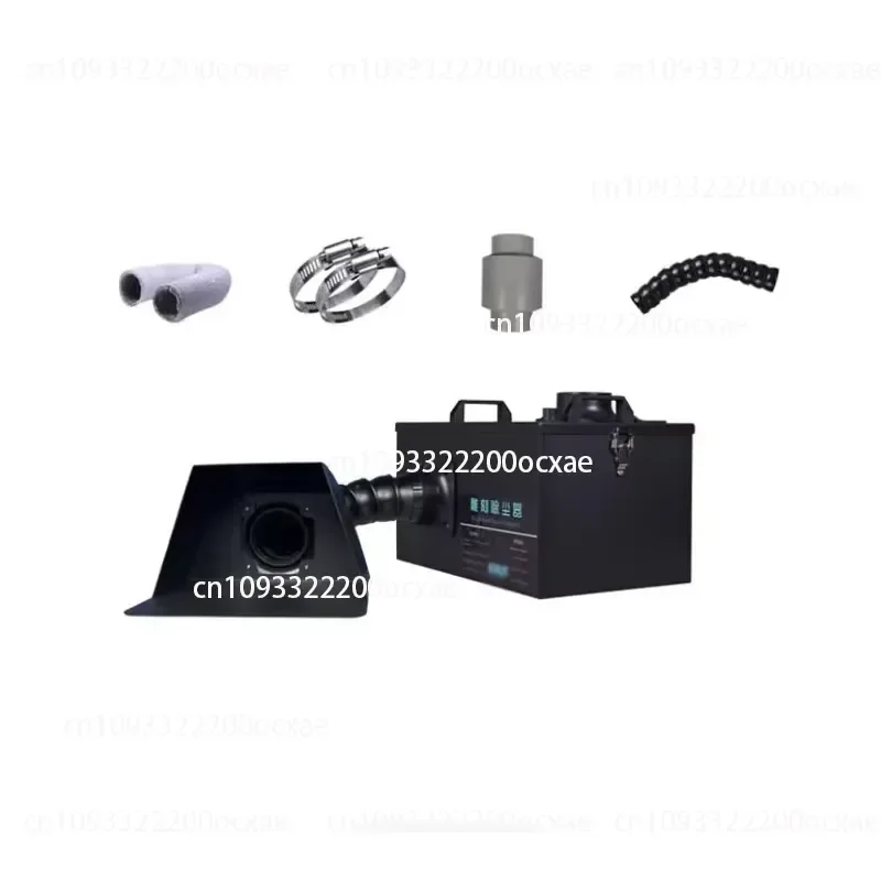 AC 220V Desktop Engraving Dust Collector - Small Dust Box for Dental, Amber, Metal, Jade, Nut Carving & Polishing