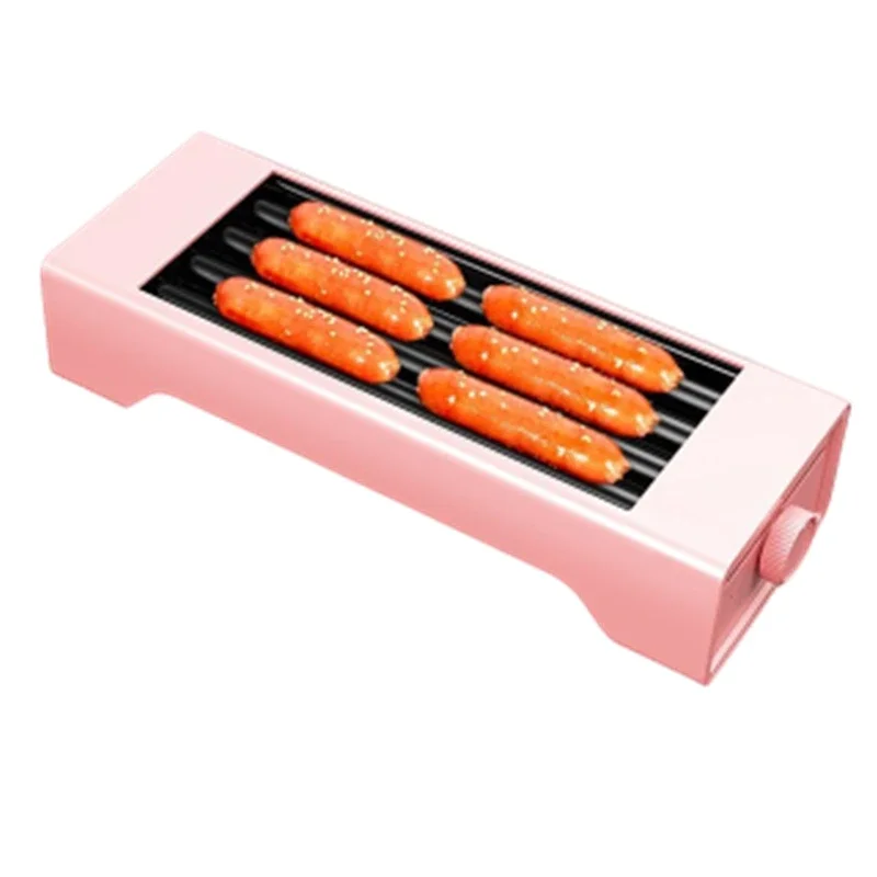 1PC Roller Sausage Machine Network Red Desktop Mini Small Household Sausage Hot Dog Machine Dormitory