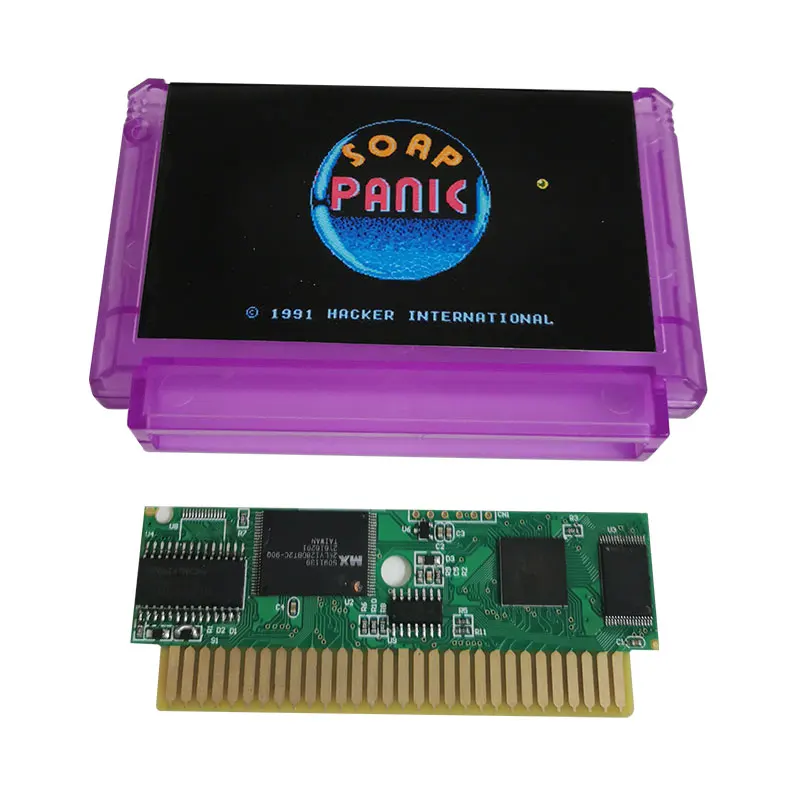 Soap Panic  FC 8 Bit Game Cartridge For 60 Pin TV Game Console