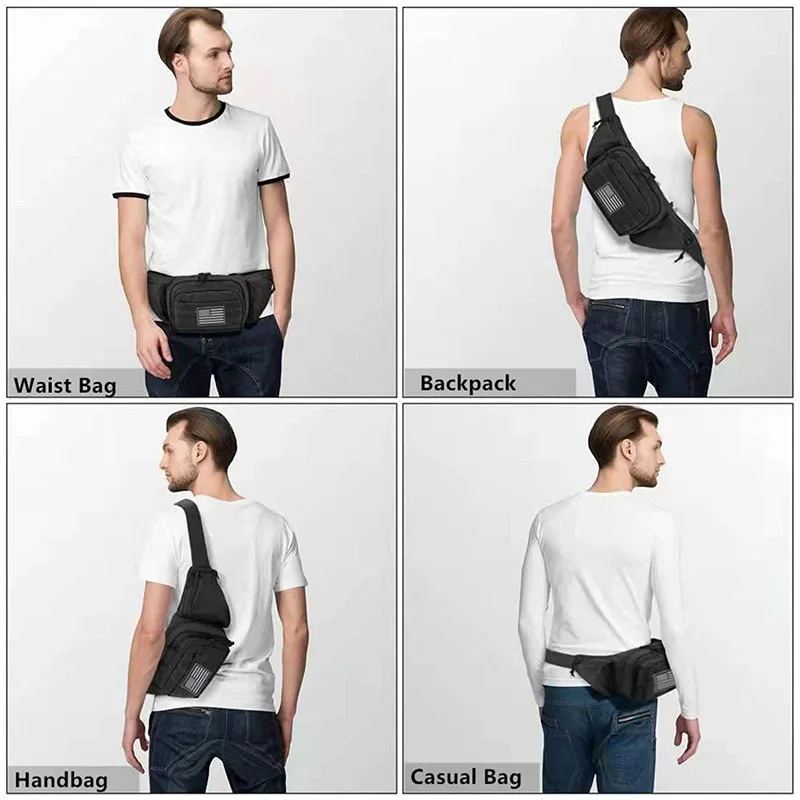 Outdoor Multifunktionale Taktische Taille Pack Herren Wandern Wasserdichte lagerung Rucksäcke Männlichen Jagd Reise Umhängetasche