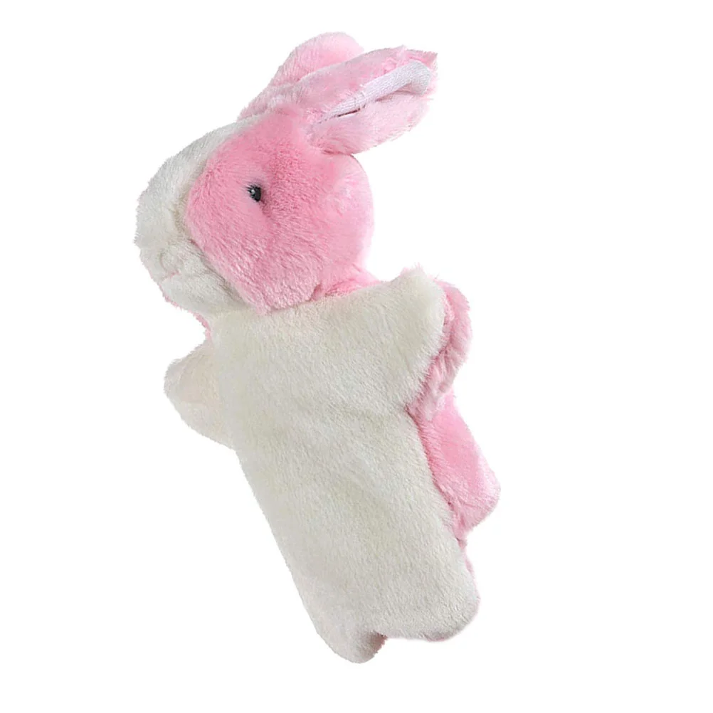 Plush Toy Stuffed Puppet Rabbit Hand Puppets Animal Gloves Baby Toys Cartoon Story Dolls