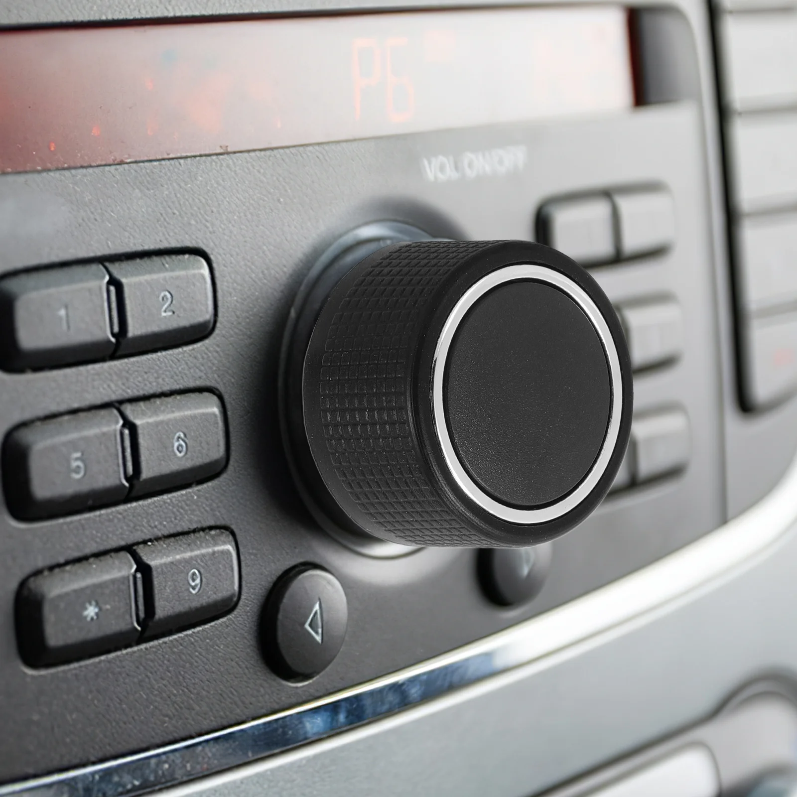 

1pcs Audio Adjustment Knob For 07-14 Universal Volume Control Replacement Durable Car Radio Dial Tuner