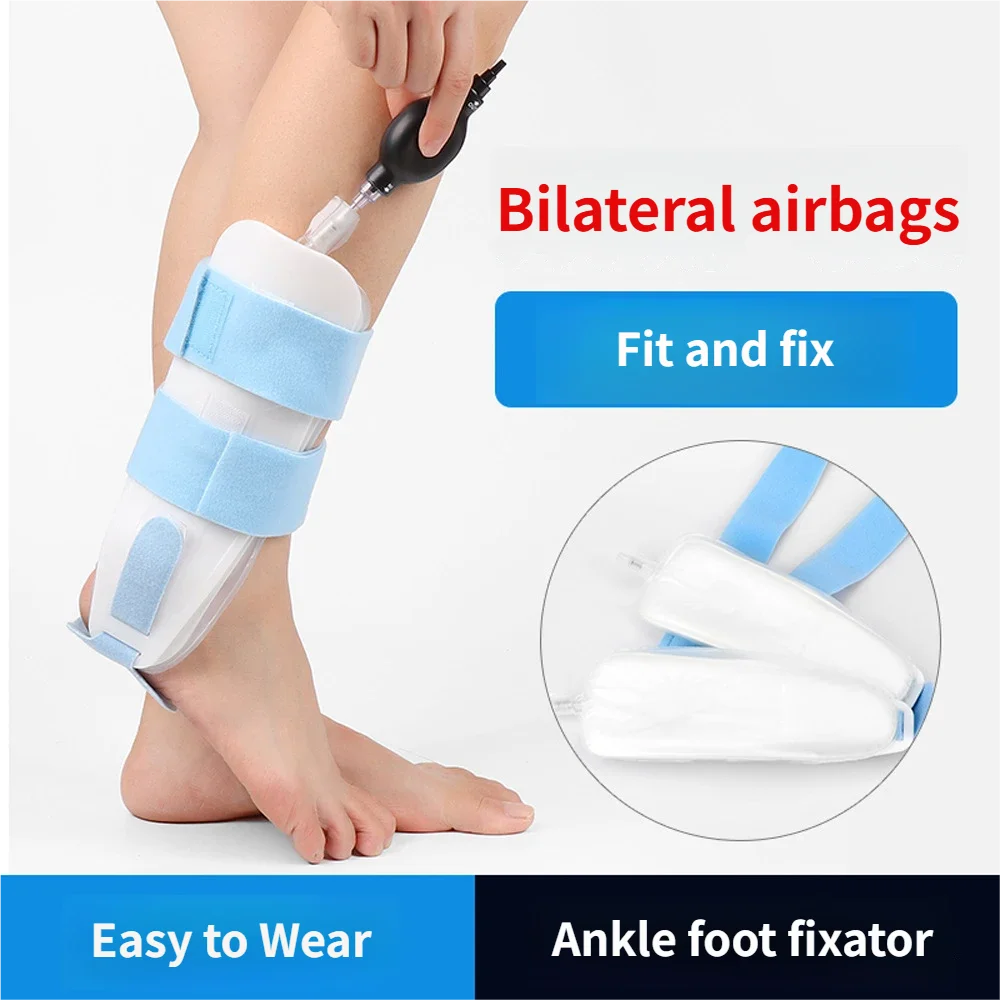 

Inflatable Ankle Splint Ankle Sprain Fixed Brace Ankle Varus and Valgus Orthosis Airbag Protector Postoperative Rehabilitation