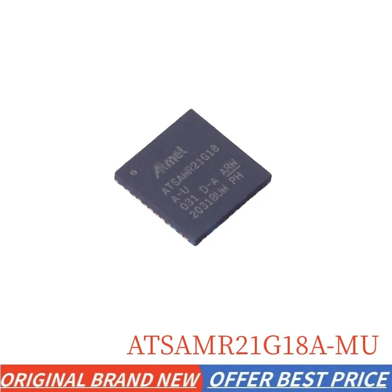 New Original IN STOCK ATSAMR21G18A-MU ATSAMR21G18A-U ATSAMR21G18 2.4GHz QFN-48 SMART ARM-Based Wireless Microcontroller