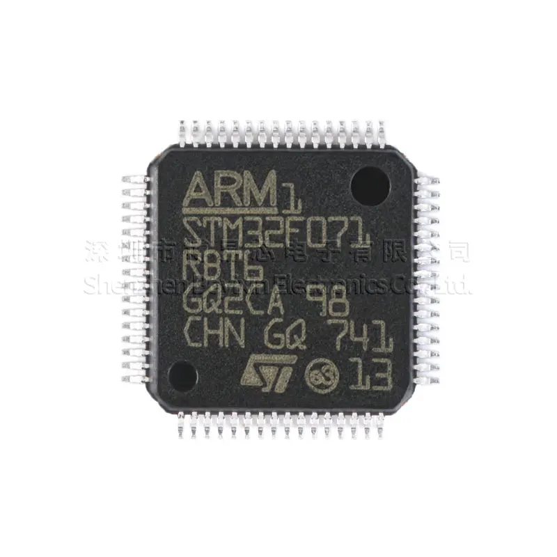 Original genuine STM32F071VBH6 STM32F071V8T7 STM32F071V8H6 STM32F071RBT6 STM32F071CBY6 STM32F071CBU7 package LQFP