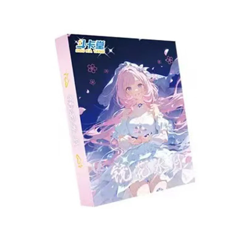 New Goddess Story Mirror flowers and water moon TCG Anime Collection card Child Board Game Trading Cards mini Box FAST SHIPPING