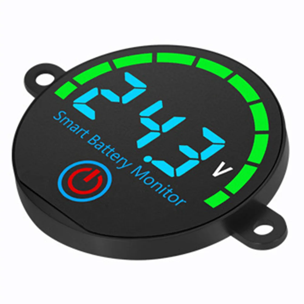 DC 7-55V 3030N Digital Voltmeter Power Display Board With Voltage Alarm And Power Memory For EV Battery Storage S
