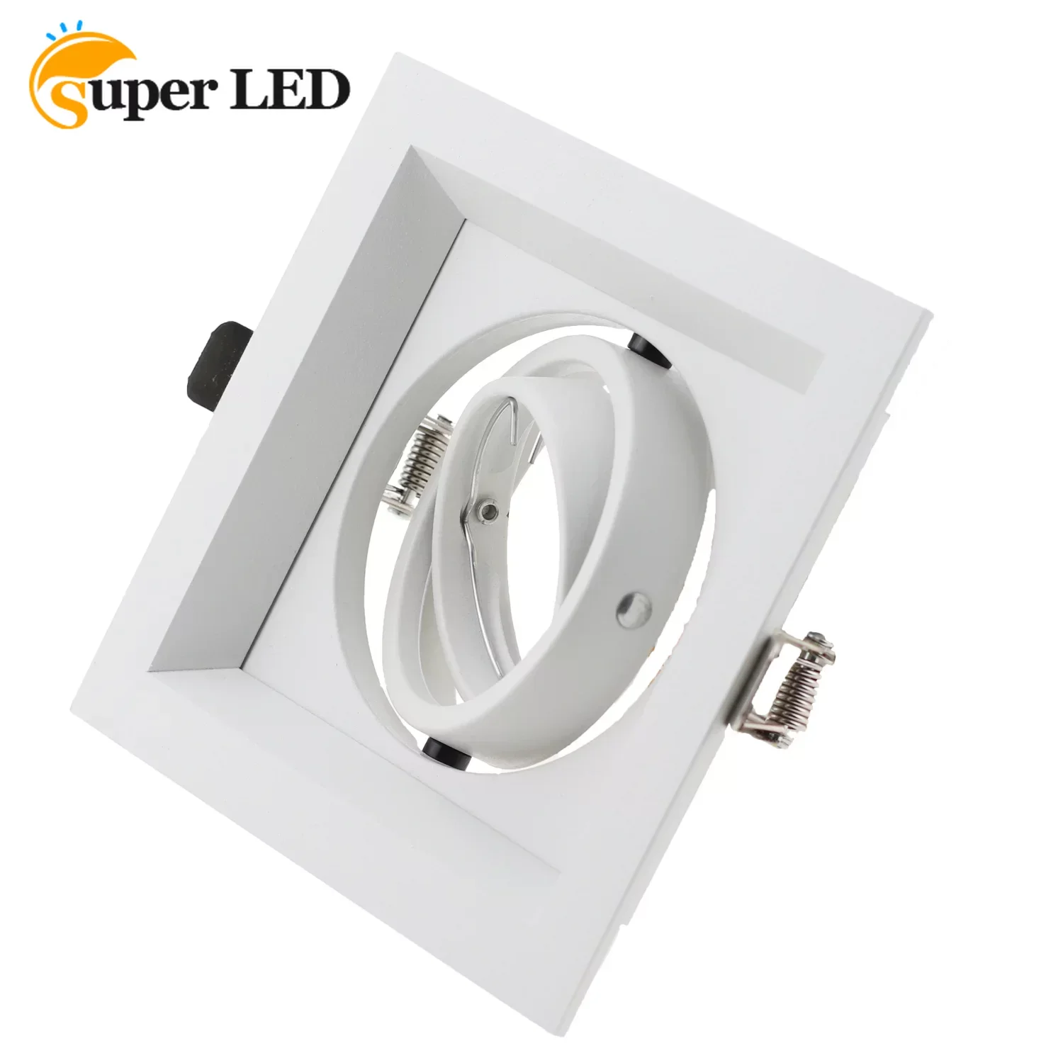 LED Under Cabinet Light Recessed Kitchen Cupboard Spotlights Wardrobe Bar Cut Hole 105mm Fixture Frame