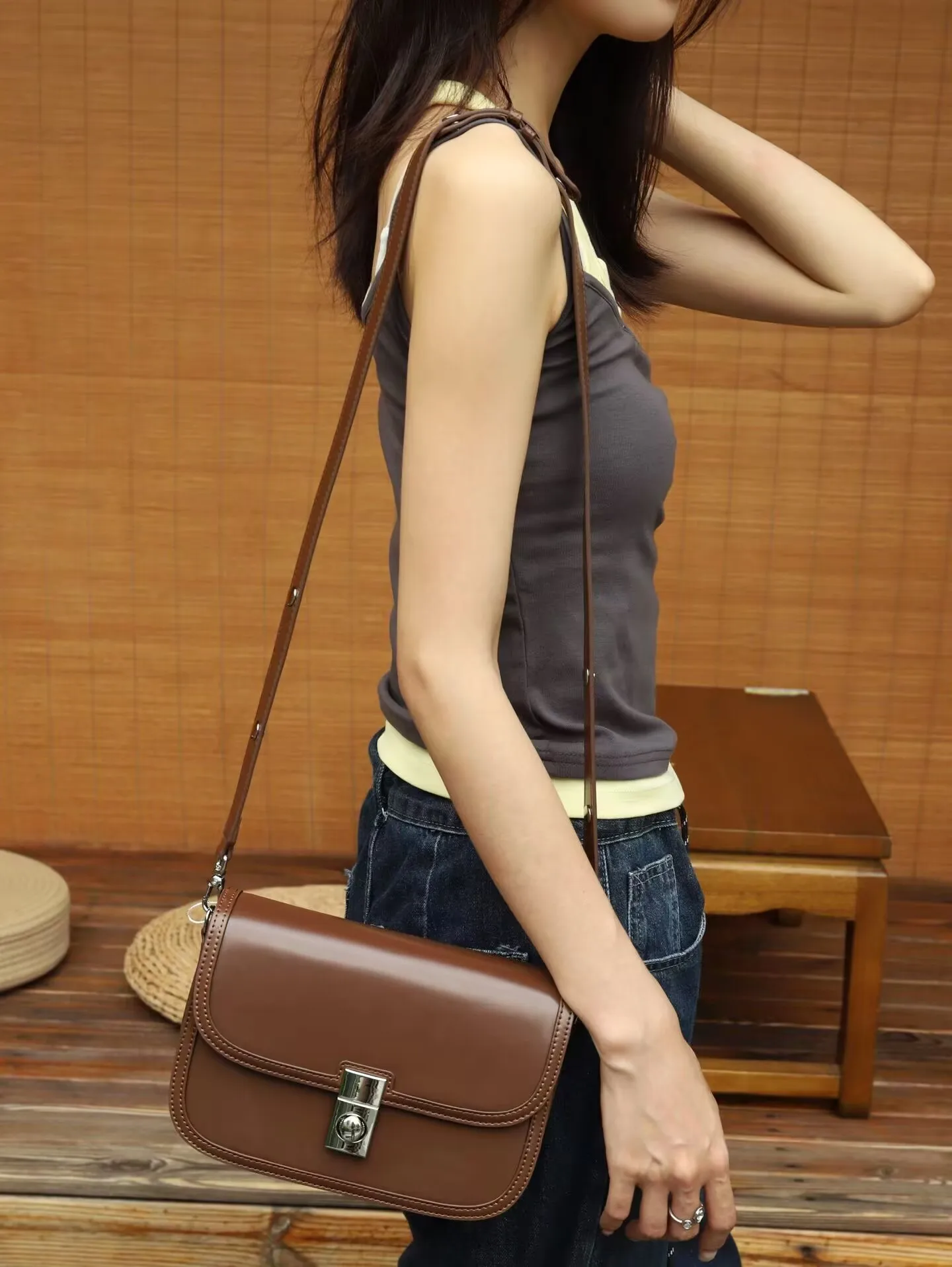 bolso-bandolera-de-cuero-estilo-simplificado-para-mujer-bolso-de-hombro-Unico-para-viajes-diarios-bolso-cuadrado-de-piel-de