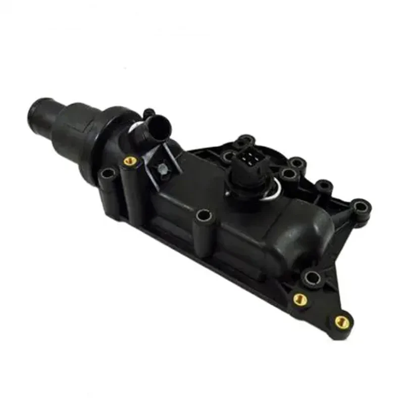 8200561434 8200700094 Alloggiamento termostato in alluminio Flangia collo acqua refrigerante/adatto per - Renault/Megane Clio Laguna Scenic Wind