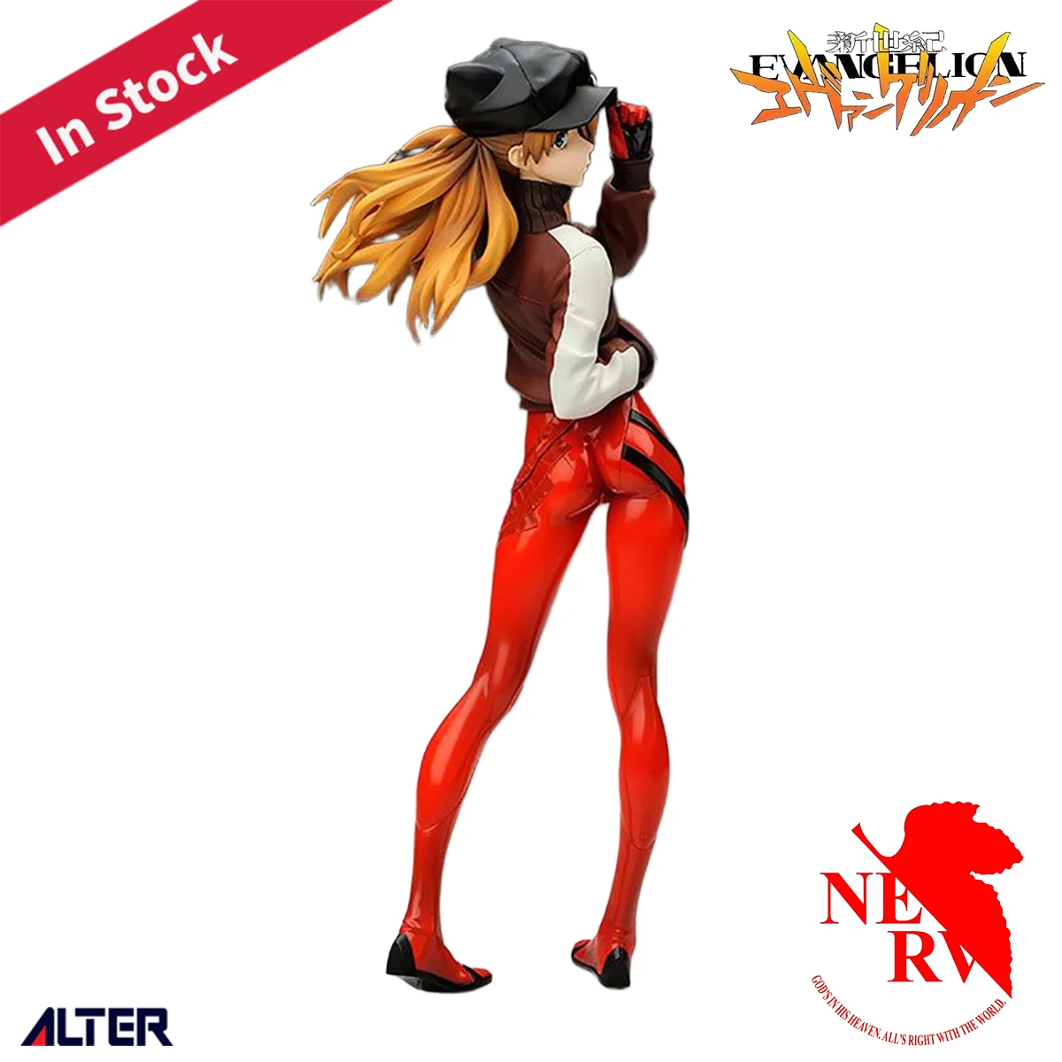 

Original Genuine Alter Prepainted Evangelion Shin Gekijouban: Q Souryuu Asuka Langley Jersey Ver. 1/7 H=230mm Anime Figure