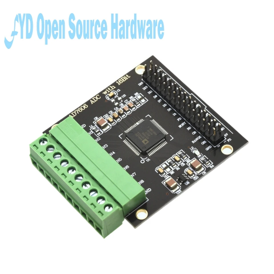AD7606 16-Bit ADC Datenerfassungsmodul – 8 Kanäle synchrone Abtastung 200 kHz – Detail 4