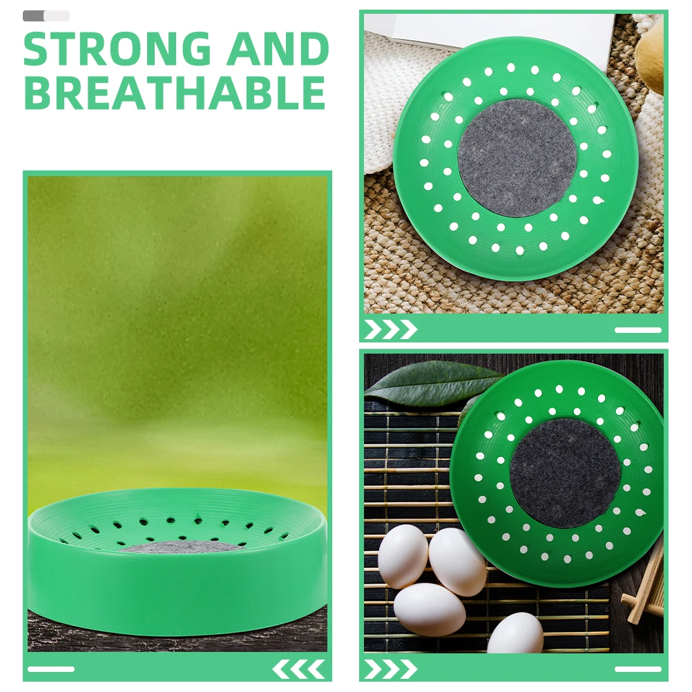 

6pcs Pigeon Equipment Durable Plastic Bird Breeding Nest Pigeon Hatching Bowl Dove Nesting Bowl Quail Breeding Nest Accessories