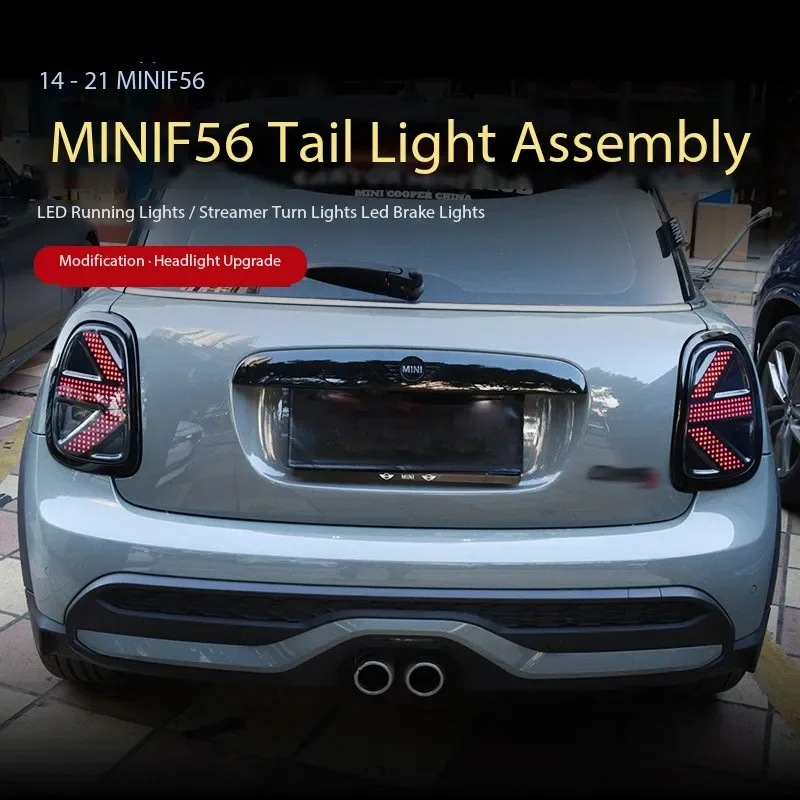 

Car Tail Lamp Tail Light Modified LED Taillamp Taillight Turn Signal Lamp Brake Light For BMW Mini F56 F57 2014-2021